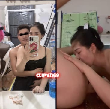 clip sex cặp đôi chụp ảnh trước gương đang hot